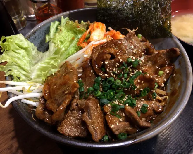 最高級A5ランク「和牛カルビ丼」