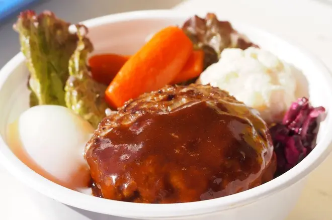 最高級A5ランク「和牛ハンバーグステーキ丼」