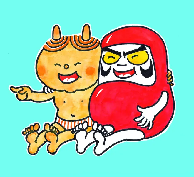 『だるまちゃんとかみなりちゃん』福音館書店刊　Illustrations©️Kako Research Institute Ltd.