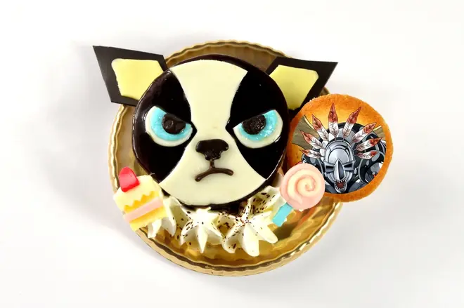 イギーの黒ゴマケーキ（750円）