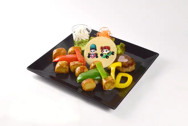 花京院典明 vs テレンスＴダービーの“F-MEGA”プレート（1,200円）
