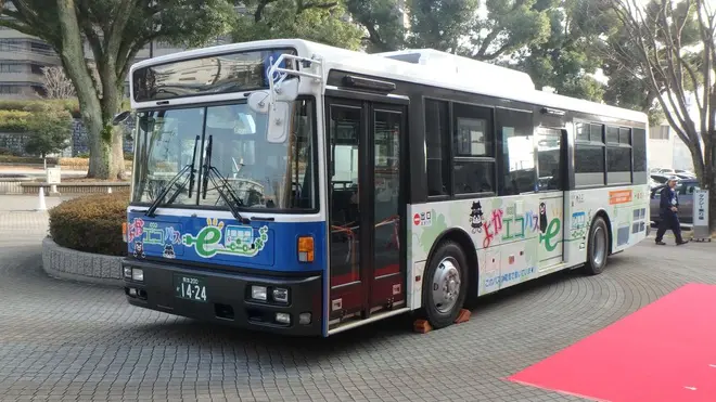 EVバス「よかエコバス」（熊本大学）