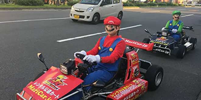 外国人観光客に大人気！私たちもリアルマリオカートで公道を走ってみない？