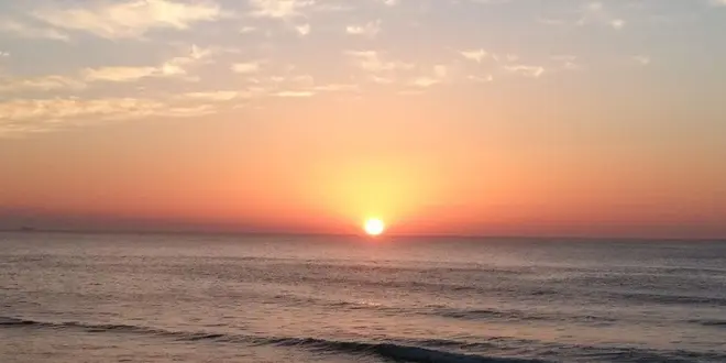 【勝浦市】水平線からの御来光