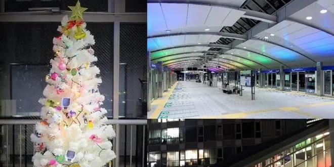 ゆりかもめ（イルミネーションアイランドお台場 2022）