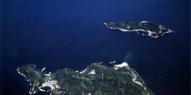 椿と遺跡の島