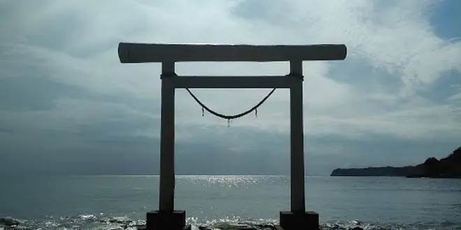 【勝浦市】神々しい秋の鵜原海岸