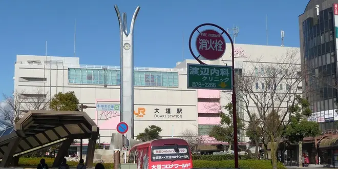 1時間半で大垣を周る