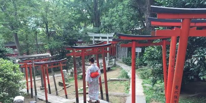 谷根千でな〜んにもない日に浴衣で散歩。プチ女子旅やデートにいかが？