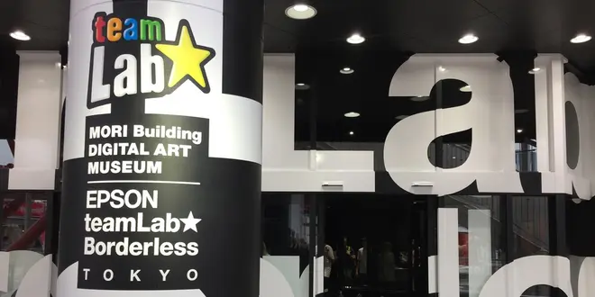お台場デート！チームラボ デジタルアートミュージアム