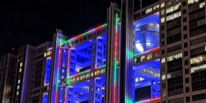 フジテレビ（イルミネーションアイランドお台場 2022）