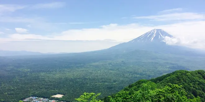 ▼ 精進湖 のんびり散歩 ▲