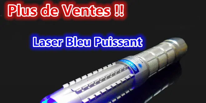 Pointeur Laser Bleu 10000mw