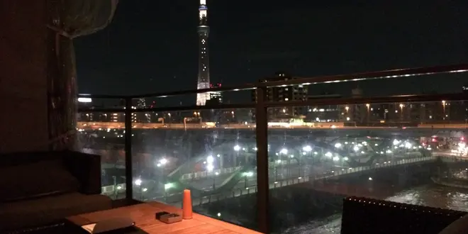 蔵前がリバーサーイドのカフェやBARで充実している今日この頃