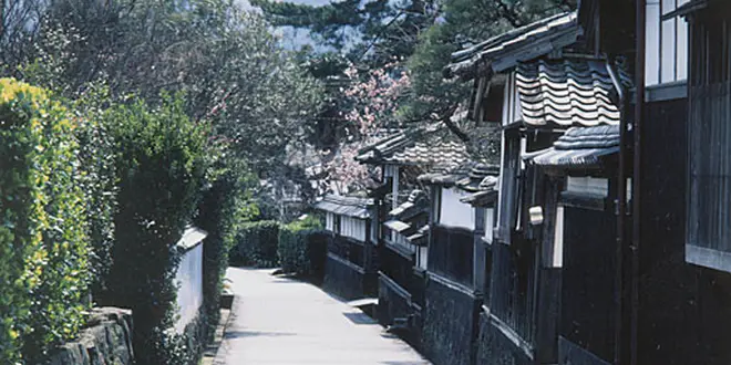 萩城下町で、着物姿で町娘気分♪