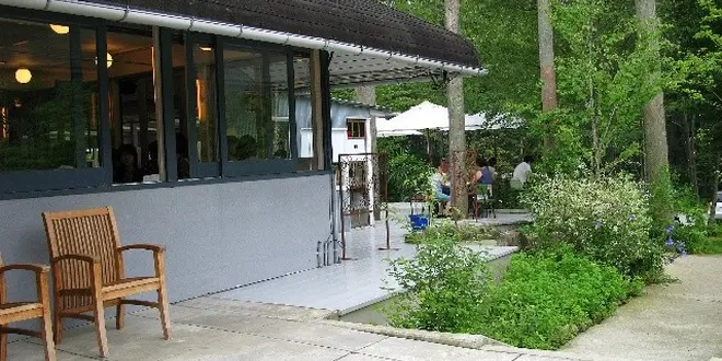 高原の中でゆっくりコーヒーを飲んで過ごす