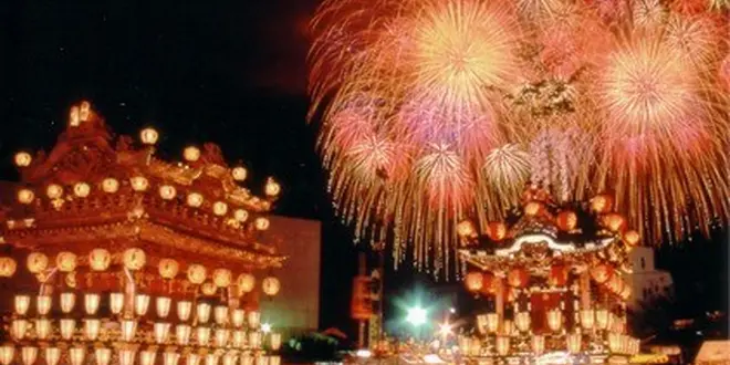 日本三大曳山祭「秩父夜祭」大祭☆埼玉スィーツ♪猪汁と熱燗と冬花火！大スターマイン！