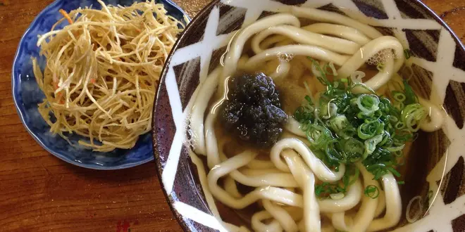 饂飩発祥の地 ごぼ天国♫