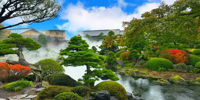 島根県　神在月の出雲大社参拝・美しい庭園巡り