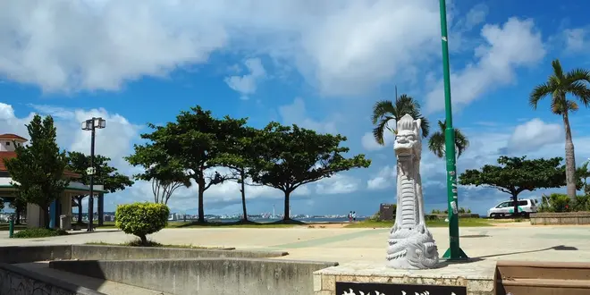 沖縄海沿いドライブー！