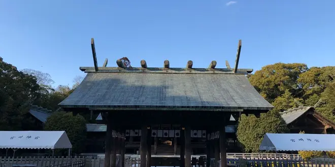 宮崎神宮に行く時の【朝・昼・晩】
