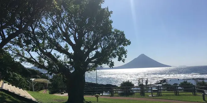 知覧からコミュニティバスで行く絶景の番所鼻自然公園シーホーウォークと釜蓋神社