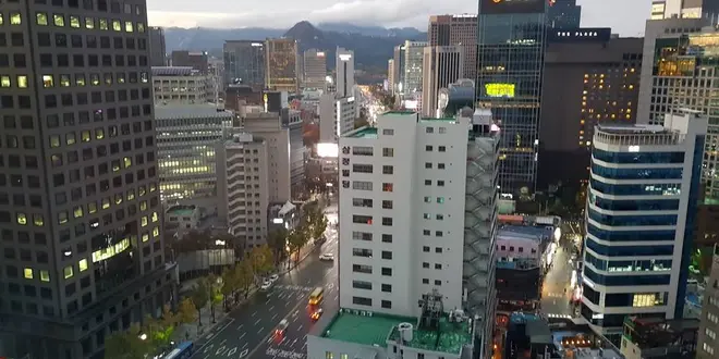 韓国〜！