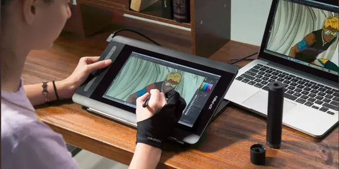 Surface Pro vs Drawing Tablet XP-Pen Artist 12