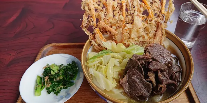 吉田うどんを食べたいんじゃ。