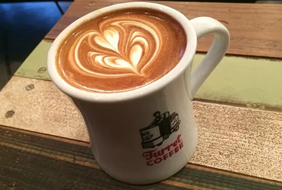 美しいラテアート