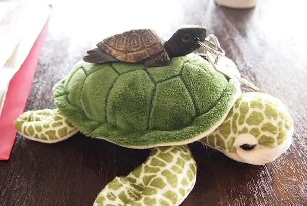 海亀のぬいぐるみ