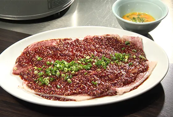 厚切りリブロースステーキ焼きすき　4378円