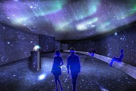 プラネタリウム「星空のイルミネーション by MEGASTAR」
