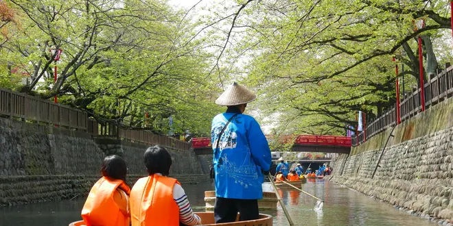 松尾芭蕉「奥の細道」むすびの地、水の都大垣で路地散歩♪