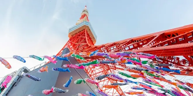 東京タワーこいのぼりとBEER祭2023 芝公園と増上寺パワースポットめぐり