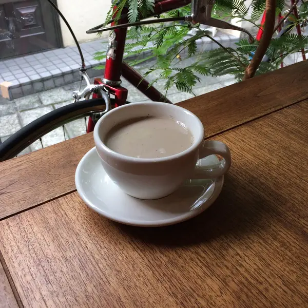 癒される店内でコーヒーや紅茶を