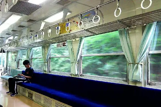 車窓からの眺め