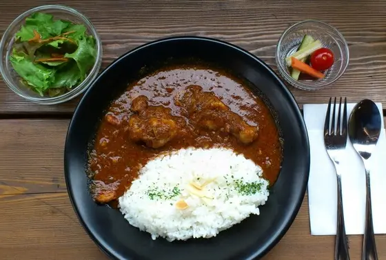 カレーのランチ