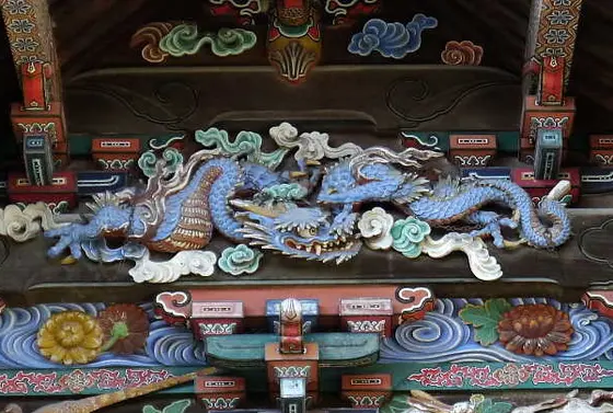 青い龍