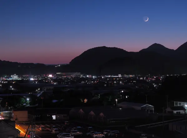 反射炉の近くの展望台