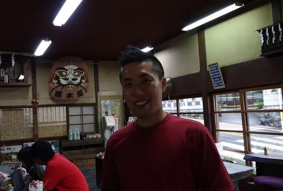 話しかけやすい店主さん