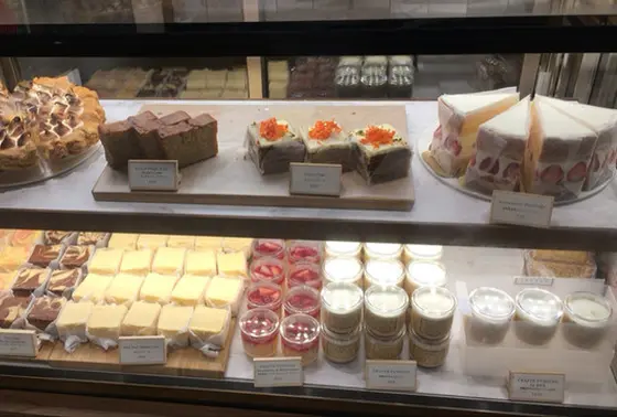 ケーキも充実