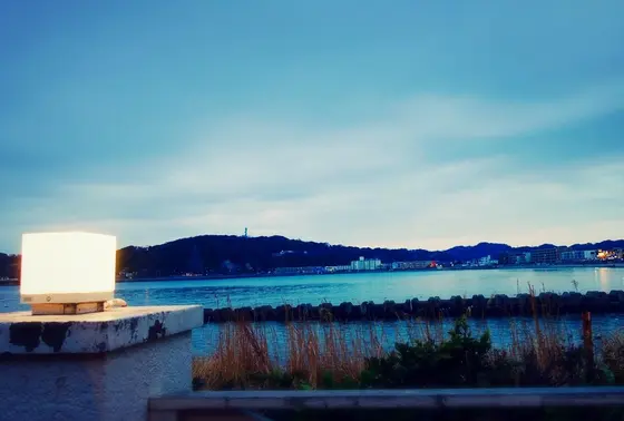 夕暮れ時の景色