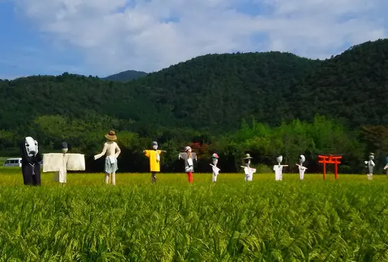 北嵯峨の田園風景