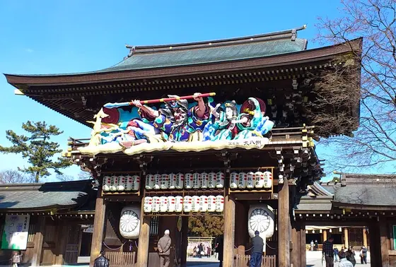 新春はねぶたの飾り付けも！