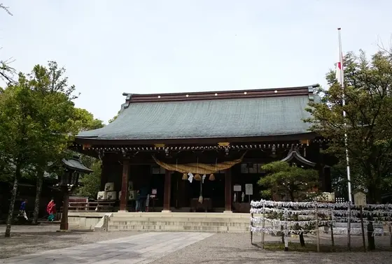 菊池神社境内