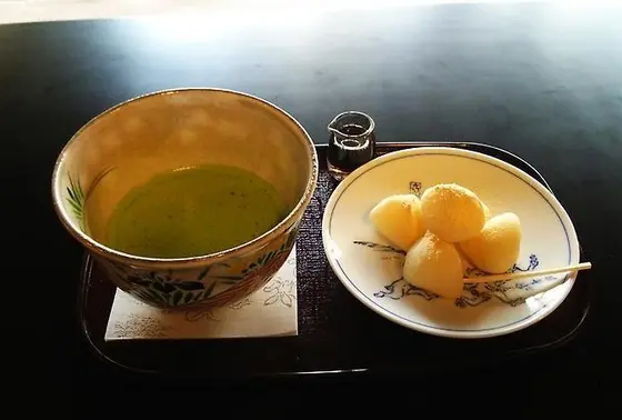 オススメは抹茶のセット