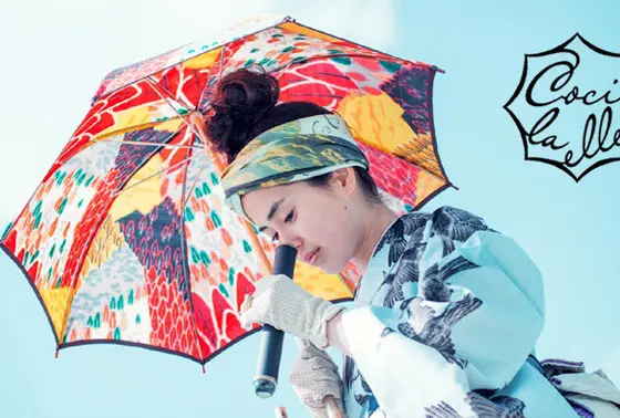 1点物の日傘は3万円台～。