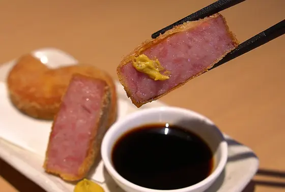 ハムカツは絶対！