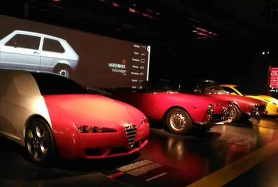 自動車展示